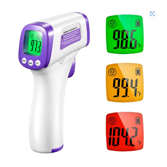 Infrared Thermometer for Adults, Non Contact Forehead Thermometer - New - Picture 1 of 4